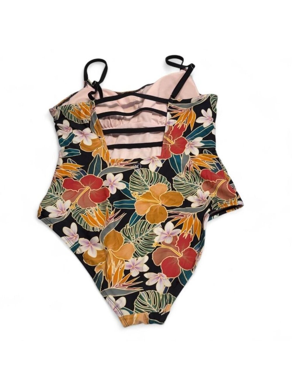 Hurley Tropical One Piece Swimsuit Women's XXL Summer Pool Vacation Beach Cruise - Picture 4 of 7